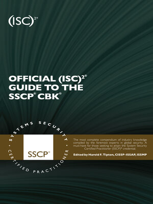 cover image of Official (ISC)2 Guide to the SSCP CBK